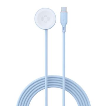 1-To-1 Type-C Charger for Apple Watch Series (Blue) - 1