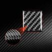 Tesla Model 3/Y Carbon Fiber Emergency Light Sticker (Red) - 4