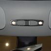 Tesla Model 3/Y Carbon Fiber Reading Light Sticker Set (Black) - 4