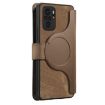 Redmi Note 10 4G/10S MagSafe RFID Wallet Leather Case (Brown) - 3
