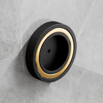 Black Gold Aluminum Air Nozzle Stand for Dyson/Laifen Hairdryer - 1