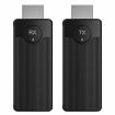 Vertical Texture Wireless HDMI Extender Adapter Q50 (Black) - 1