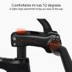 TOSEEK K01 Carbon Fiber Handlebar 80mm -12 Gloss Finish - 4