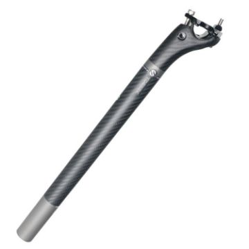 TOSEEK Carbon Fiber Bike Sitting Tube 31.6x350mm Grey - 1
