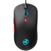 HXSJ X200 3600DPI Wired Mouse, 1.5m Cable, Colorful Luminous, Black - 1