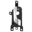 Hyundai Sante Fe 2013-2018 Rear Door Handle Black/Silver - 1