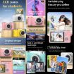 LK007 2.4" HD CCD Retro White Kids Camera - 2