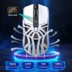 HXSJ T400 White Rechargeable Tri-mode Wireless Mouse - 4