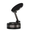 CCT30-2F Rotating Magnetic Car Phone Holder (Black) - 1