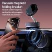 Grey K10A Three-axis Folding Magnetic Car Phone Holder - 2