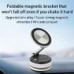 XZK101 Gun Metal Folding Magnetic Car Phone Holder - 3