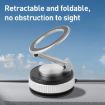 XZK104 Gen 2 Magnetic Folding Car Phone Holder in Gun Metal B Type - 5