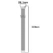 Redmi Watch 3 Milanese Magnetic Metal Mesh Band (Silver) - 5