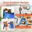Orange Wall Mounted Backpack Leaf Blower Hook Storage Bracket - 5