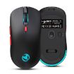 HXSJ T20 Black 2.4GHz Rechargeable Wireless Mouse - 2