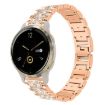 18mm Rose Gold Steel Watch Band for Garmin Venu 2S/4S/3S - 1