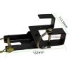 Trailer Towing Hook Bracket with Removable Pin for Trash Can - 2