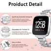 Fitbit Luxe/Special Edition Black Diamond Stainless Steel Band 12mm - 3