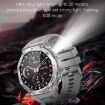 KT85 Outdoor Sports Smart Watch with Flashlight, 5ATM, 1.43" (Black) - 6