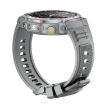 KT85 Outdoor Sports Smart Watch with Flashlight, 5ATM, 1.43" Screen, Grey - 4
