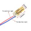 5V Adjustable Diode Laser Module - 10 Pack Red Dot Laser Heads - 5