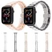Rose Gold White Ceramic Steel Band for Apple Watch 49/46/45/44mm - 4
