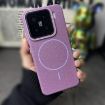 Xiaomi 13 Pro MagSafe TPU Case, Litchi Grain, Sunset Purple - 2