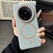 Xiaomi 14 Ultra Thin Circle MagSafe TPU Case - Blue Orange Grain - 2