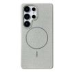 Samsung Galaxy S24 Ultra 5G MagSafe TPU Case, Litchi Grain Gray - 1