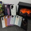 Galaxy S25 5G MagSafe TPU Phone Case, Sunset Purple Litchi Grain - 3