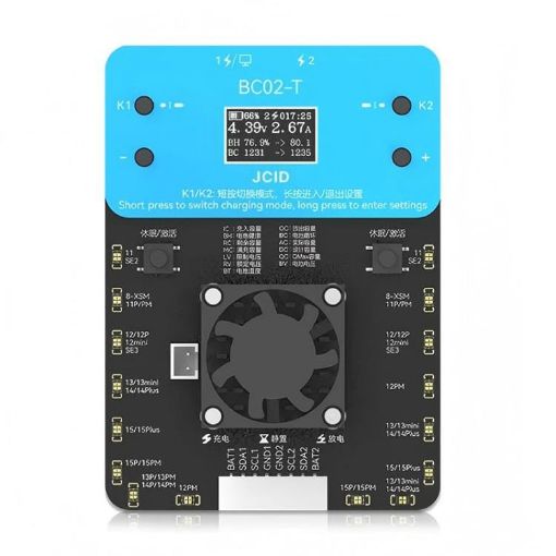 JCID BC02-T Battery Cycler Data Calibration for iPhone 11-15 Pro Max - 1