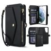 Samsung Galaxy S21 5G Detachable Leather Wallet Case with Lanyard - 1