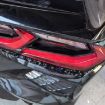 Forged Gold Foil Carbon Fiber Taillight Stickers for Corvette C8 2020+ - 3