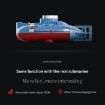 Mini USB Charging Remote Control Submarine Toy - Blue - 6