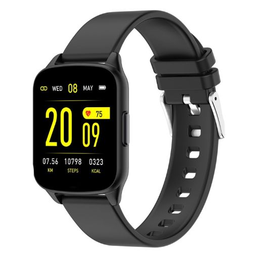 Lokmat KW17 Waterproof Smart Watch, Health Monitors (Black) - 1