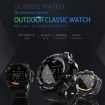 Lokmat MK16 Gold Waterproof Smart Watch with LCD Screen, 50m Depth - 3