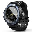 Lokmat MK28 1.4" FSTN Screen IP68 Waterproof Smart Watch Blue - 1