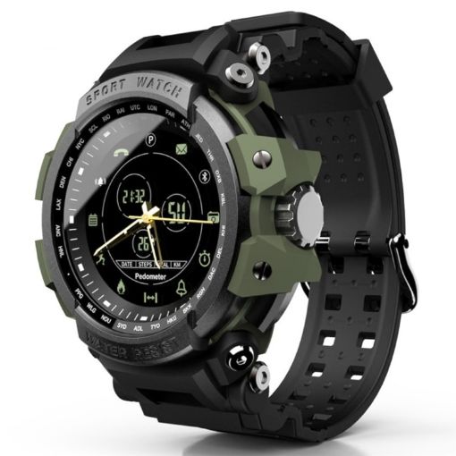 Lokmat MK28 1.4" IP68 Waterproof Smart Watch, Green - 1