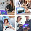 Galaxy Tab A 8.0 (2019) Shockproof Case, Purple Mint Green - 6