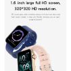 D06 Gold 1.6" IPS Smart Watch, IP67 Waterproof with Monitoring - 6