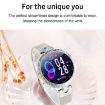 AK22 Smart Watch, 1.09" IPS, IP67, Sleep/Blood O2/Heart Rate, Blue - 4