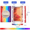 Shockproof Red Case for Galaxy Tab A7 10.4 (2020) with Straps - 5