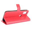 Ulefone Note 11P Red Leather Flip Case with Card Slots & Holder - 5