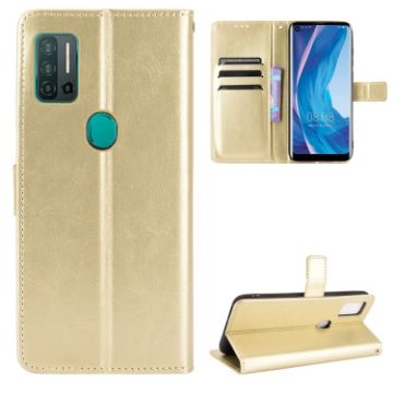 Ulefone Note 11P Gold Leather Case with Card Slots & Holder - 1