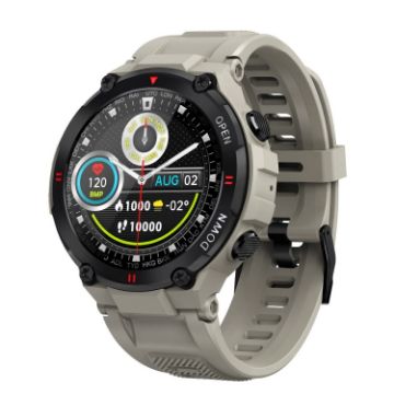 K22 Smart Watch 1.28" IPS, Menstrual/Bluetooth/Sleep, Grey - 1