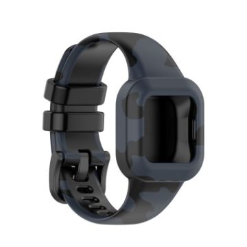 Garmin Vivofit JR3 Camouflage Gray Silicone Printing Watch Band - 1