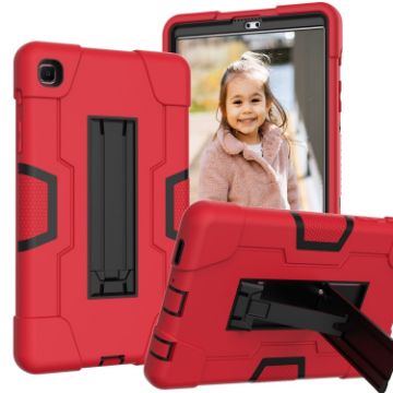 Galaxy Tab A7 10.4 (2020) Red/Black Shockproof Protective Case - 1