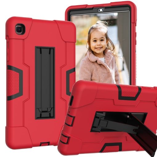 Galaxy Tab A7 10.4 (2020) Red/Black Shockproof Protective Case - 1