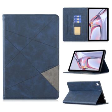 Samsung Galaxy Tab A7 10.4 Leather Case - Dark Blue, Card Slots - 1
