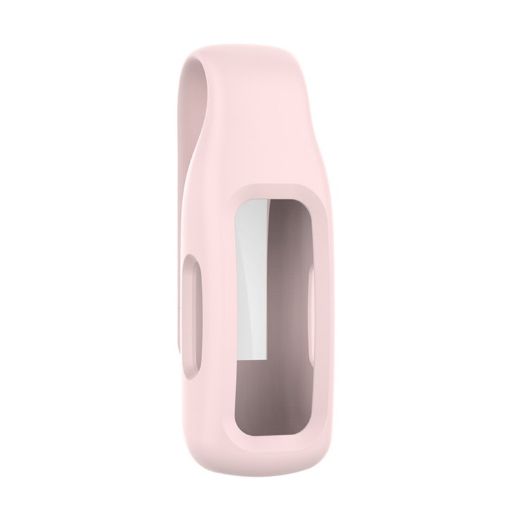 Fitbit Ace 3/Inspire 2 Silicone Clip Case Cover - Rose Pink - 1